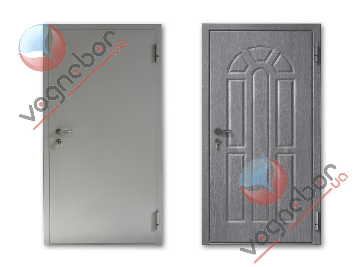 Двери металлические противоударные, входные с сопротивлением взлому первого разряда прочности, класс огнестойкости EI 30